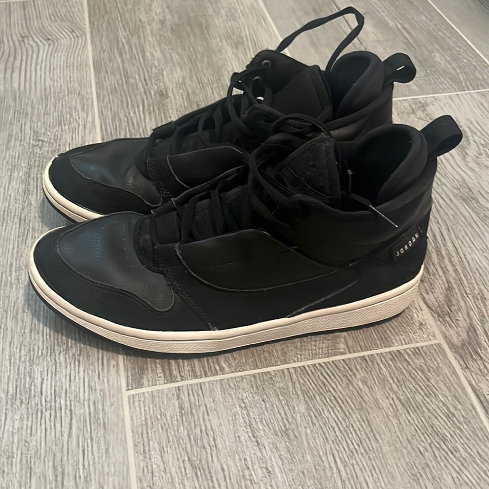 Boys Jordan Fadeaway GS black